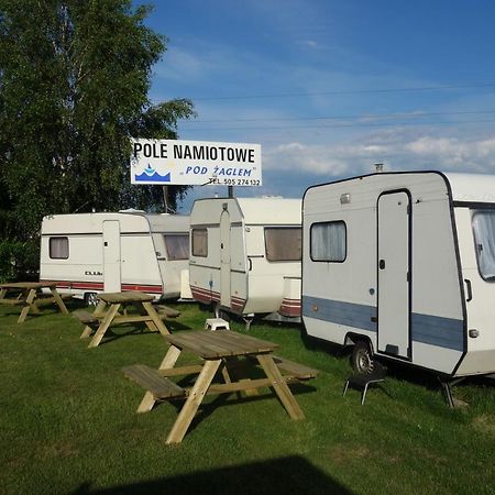 Camping Pod Zaglem Mielno  Buitenkant foto
