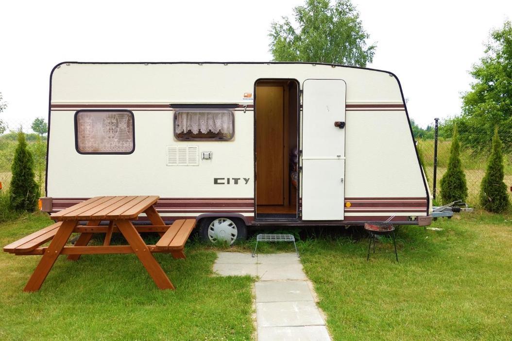 Camping Pod Zaglem Mielno  Buitenkant foto