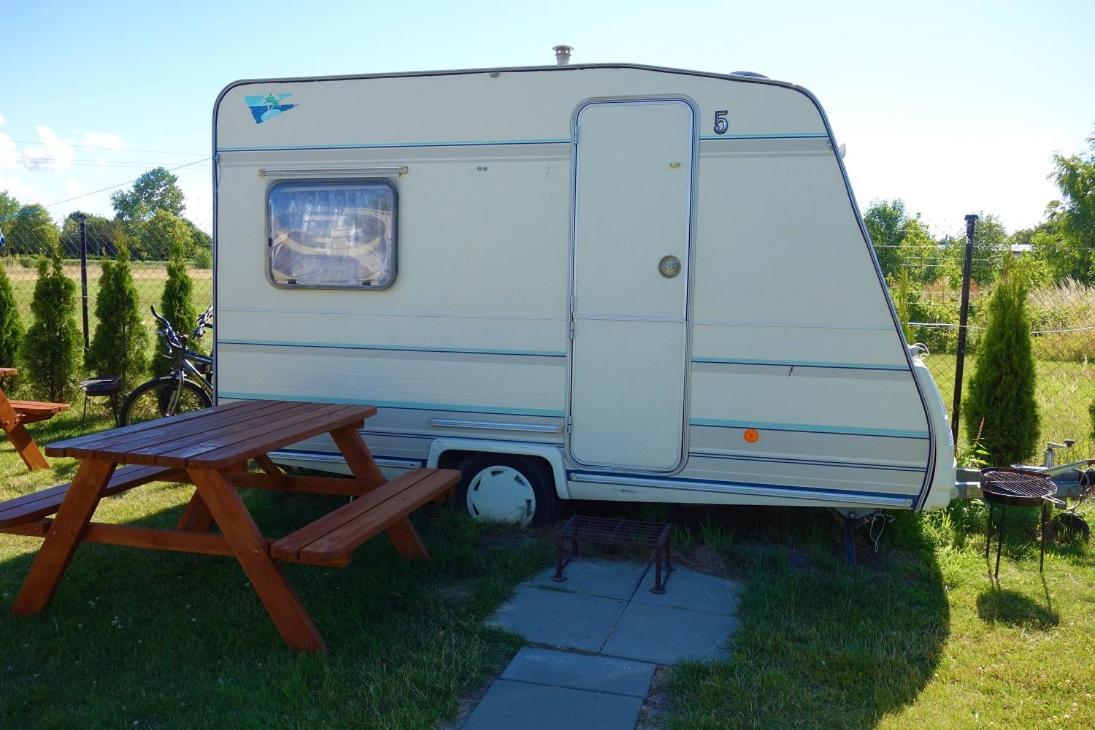 Camping Pod Zaglem Mielno  Buitenkant foto